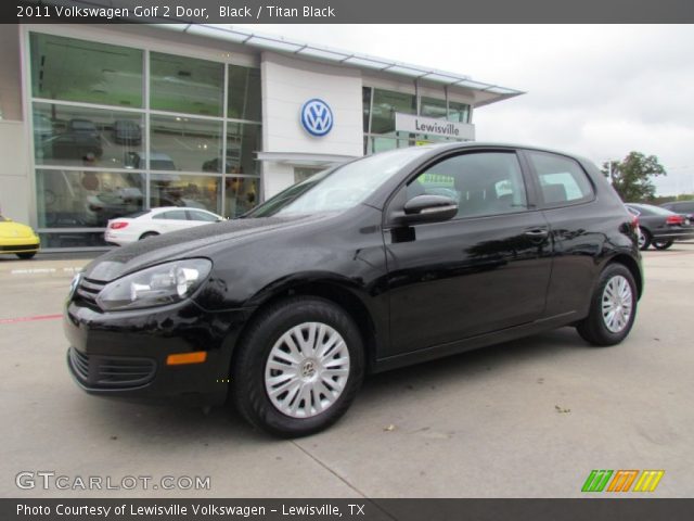 2011 Volkswagen Golf 2 Door in Black