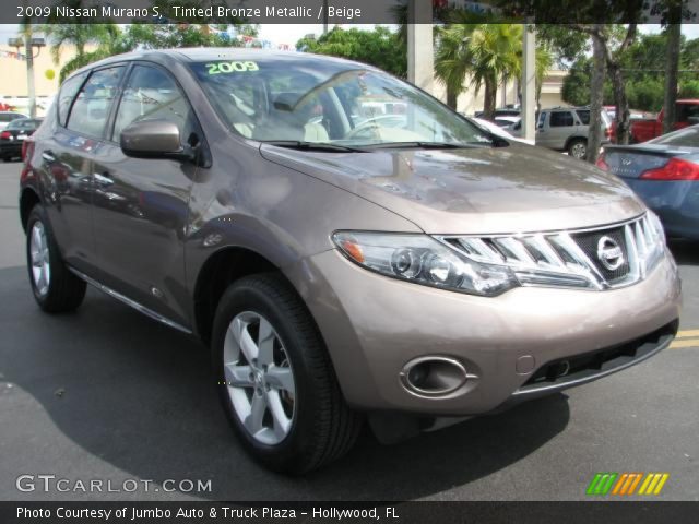 2009 Nissan Murano S in Tinted Bronze Metallic