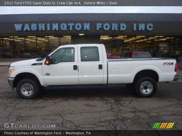2012 Ford F350 Super Duty XL Crew Cab 4x4 in Oxford White