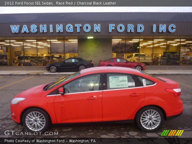 2012 Ford Focus SEL Sedan in Race Red