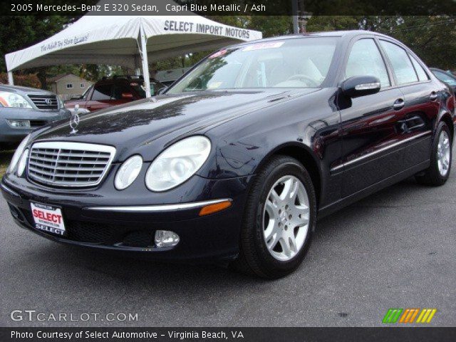 2005 Mercedes-Benz E 320 Sedan in Capri Blue Metallic