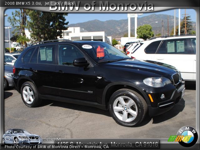 2008 BMW X5 3.0si in Jet Black
