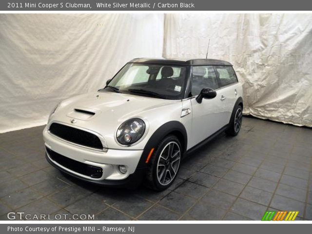 2011 Mini Cooper S Clubman in White Silver Metallic