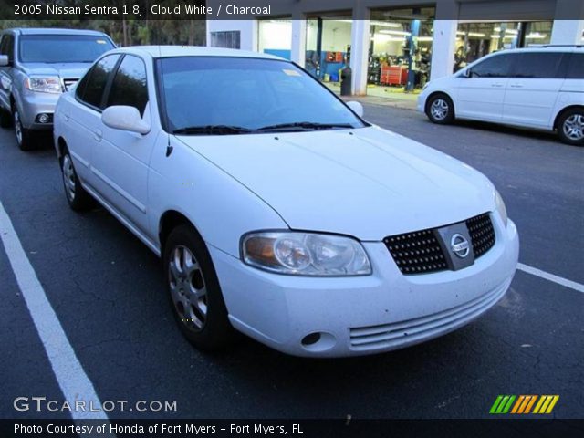 2005 Nissan Sentra 1.8 in Cloud White