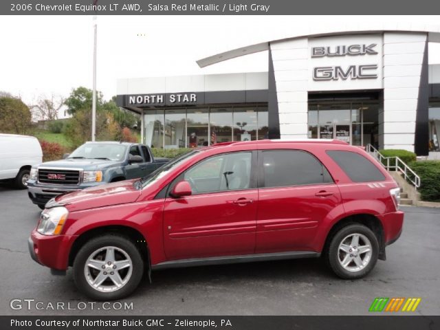 2006 Chevrolet Equinox LT AWD in Salsa Red Metallic