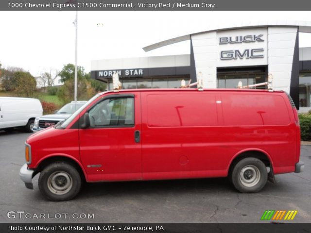 2000 Chevrolet Express G1500 Commercial in Victory Red