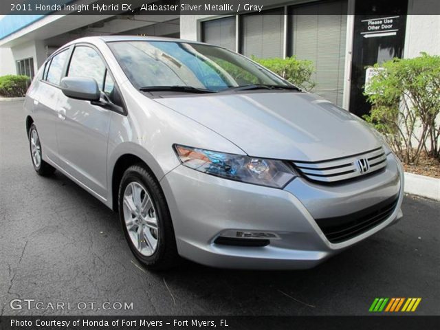 2011 Honda Insight Hybrid EX in Alabaster Silver Metallic