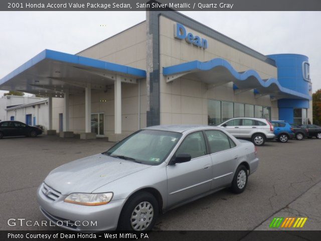 2001 Honda Accord Value Package Sedan in Satin Silver Metallic