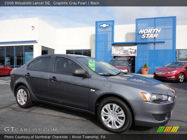 2008 Mitsubishi Lancer DE in Graphite Gray Pearl
