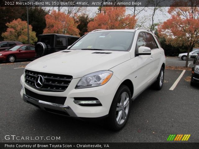 2012 Mercedes-Benz ML 350 BlueTEC 4Matic in Arctic White