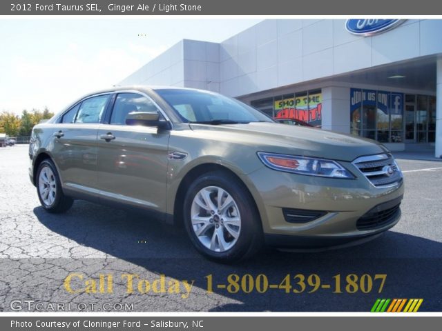 2012 Ford Taurus SEL in Ginger Ale
