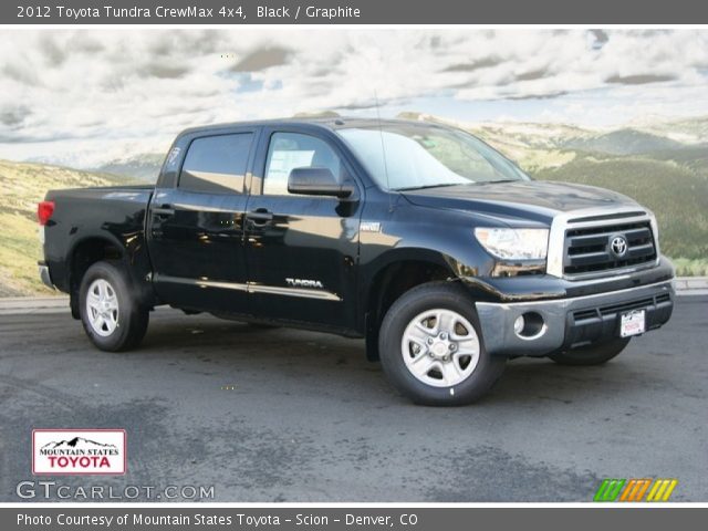 2012 Toyota Tundra CrewMax 4x4 in Black