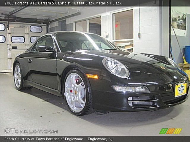 2005 Porsche 911 Carrera S Cabriolet in Basalt Black Metallic