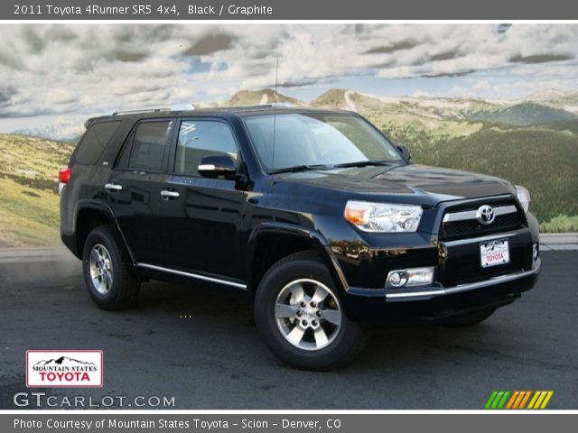 2011 Toyota 4Runner SR5 4x4 in Black