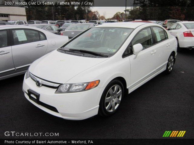 2007 Honda Civic LX Sedan in Taffeta White