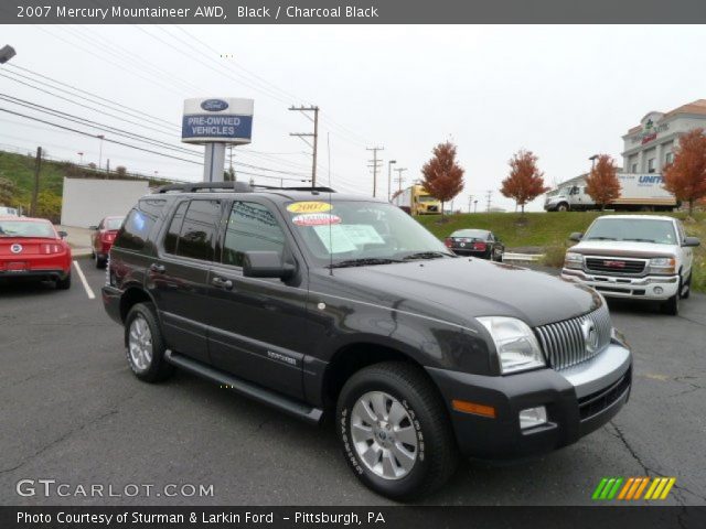 2007 Mercury Mountaineer AWD in Black