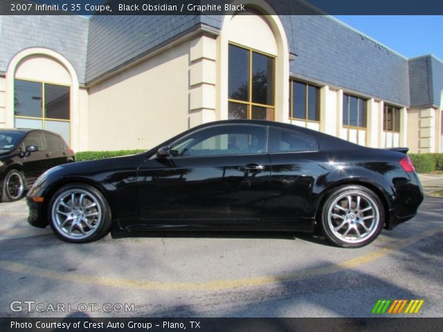 2007 Infiniti G 35 Coupe in Black Obsidian