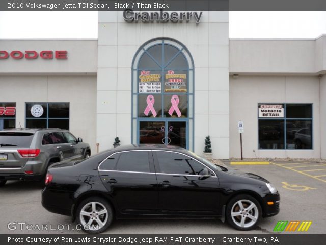 2010 Volkswagen Jetta TDI Sedan in Black