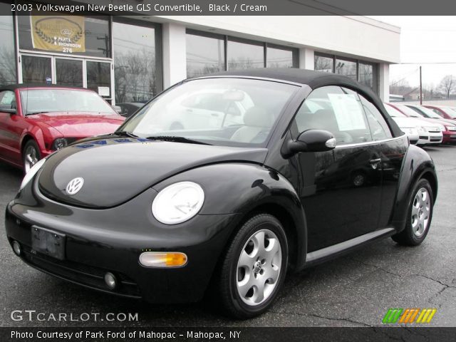 2003 Volkswagen New Beetle GLS Convertible in Black