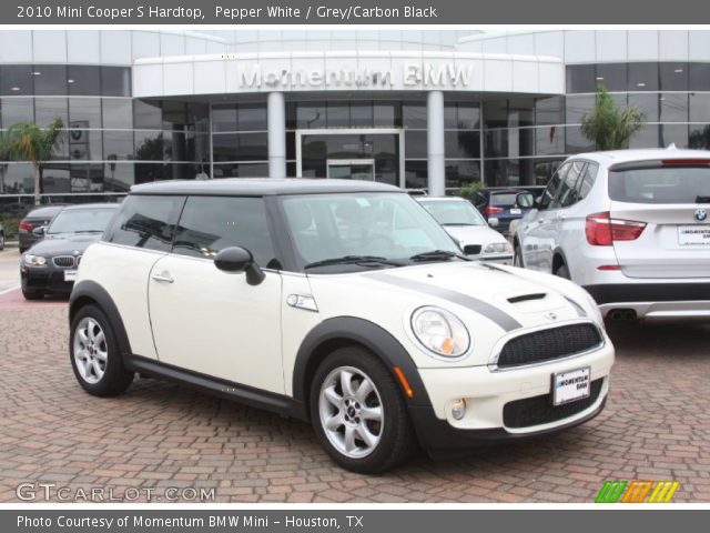 2010 Mini Cooper S Hardtop in Pepper White