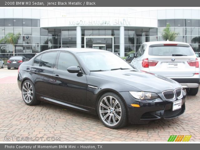 2008 BMW M3 Sedan in Jerez Black Metallic
