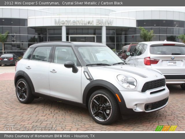 2012 Mini Cooper S Countryman in Crystal Silver Metallic
