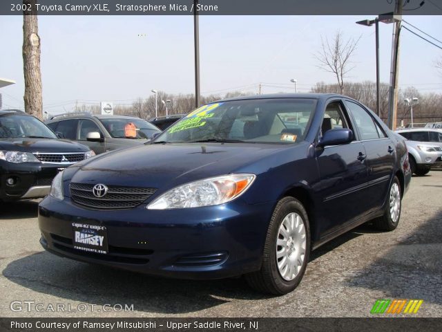 2002 Toyota Camry XLE in Stratosphere Mica