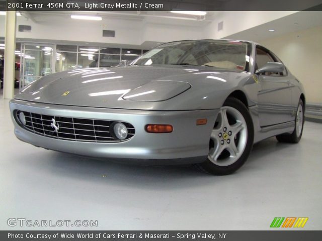 2001 Ferrari 456M GTA in Light Gray Metallic