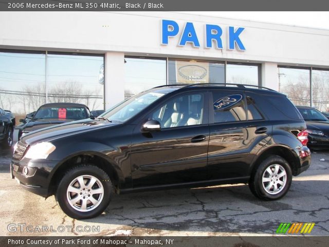 2006 Mercedes-Benz ML 350 4Matic in Black