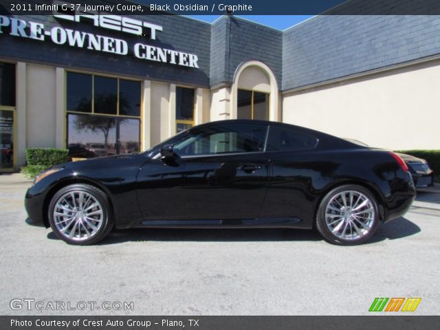 2011 Infiniti G 37 Journey Coupe in Black Obsidian
