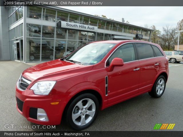 2009 Saturn VUE Red Line AWD in Chili Pepper Red