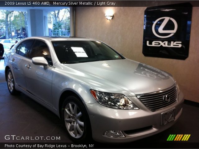 2009 Lexus LS 460 AWD in Mercury Silver Metallic