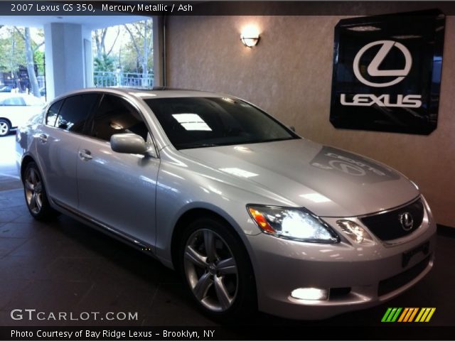 2007 Lexus GS 350 in Mercury Metallic