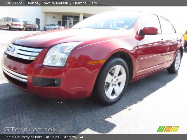 2008 Ford Fusion SE in Redfire Metallic