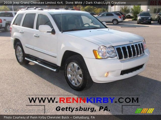 2010 Jeep Grand Cherokee Limited 4x4 in Stone White