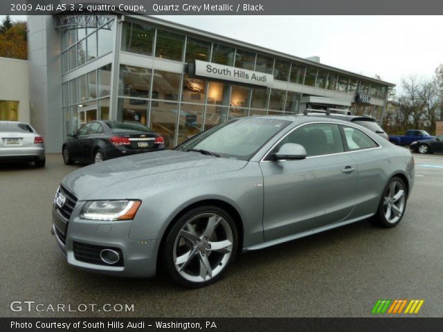 2009 Audi A5 3.2 quattro Coupe in Quartz Grey Metallic