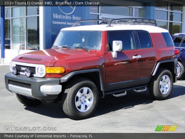 2010 Toyota FJ Cruiser 4WD in Brick Red