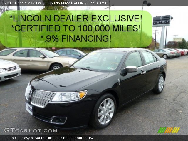2011 Lincoln MKZ FWD in Tuxedo Black Metallic