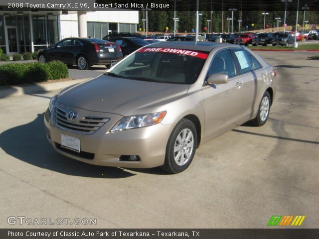 2008 Toyota Camry XLE V6 in Desert Sand Mica