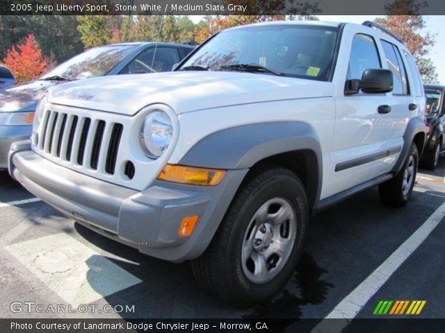 2005 Jeep Liberty Sport in Stone White