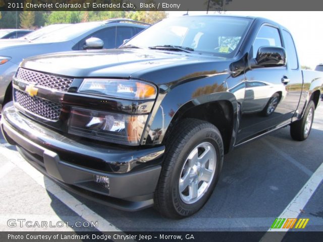 2011 Chevrolet Colorado LT Extended Cab in Black