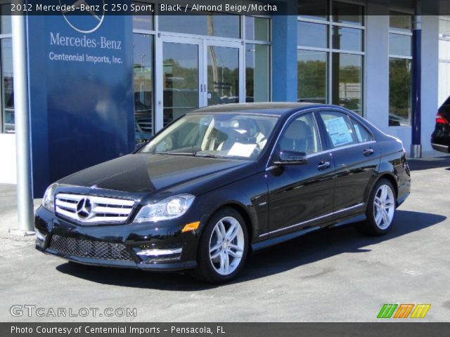 2012 Mercedes-Benz C 250 Sport in Black