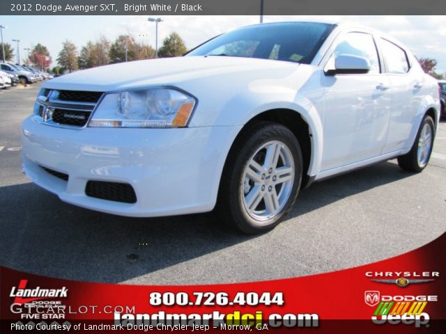 2012 Dodge Avenger SXT in Bright White
