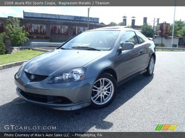 2006 Acura RSX Sports Coupe in Magnesium Metallic