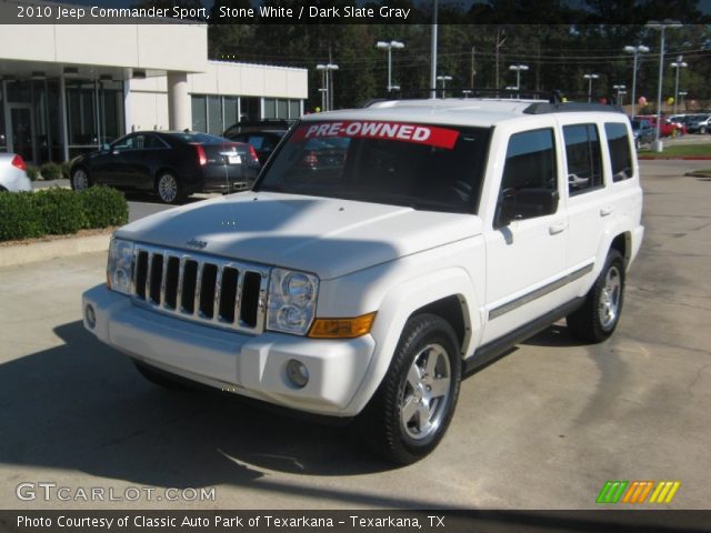2010 Jeep Commander Sport in Stone White