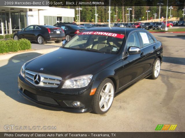 2009 Mercedes-Benz C 350 Sport in Black