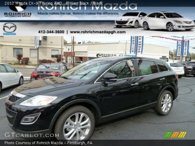 2012 Mazda CX-9 Touring AWD in Brilliant Black