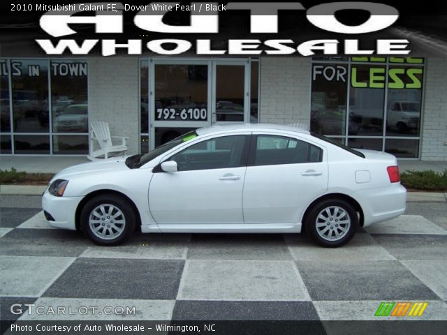 2010 Mitsubishi Galant FE in Dover White Pearl