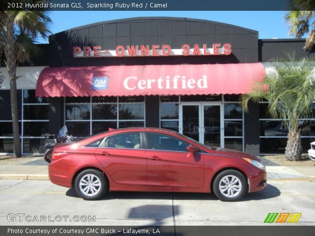 2012 Hyundai Sonata GLS in Sparkling Ruby Red