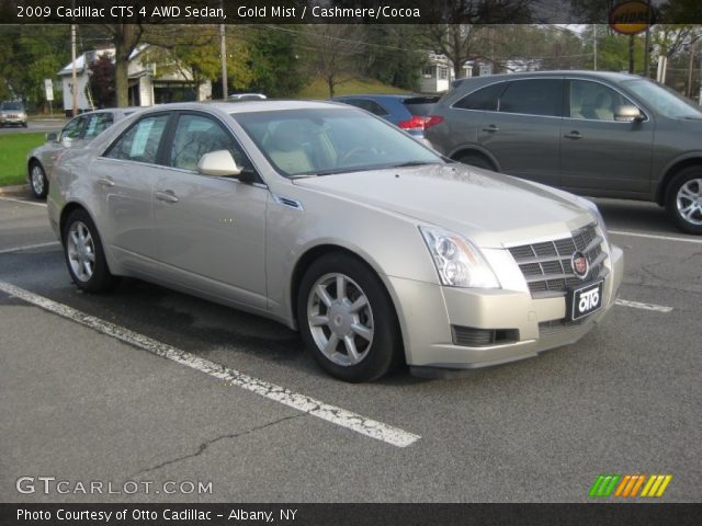 2009 Cadillac CTS 4 AWD Sedan in Gold Mist